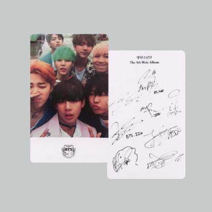AUTOGRAPHED PHOTOCARD SETS