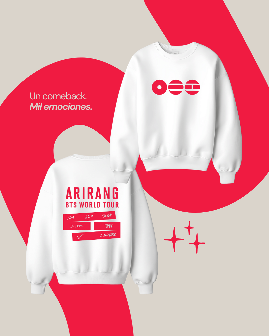 Polerón Arirang – BTS Comeback