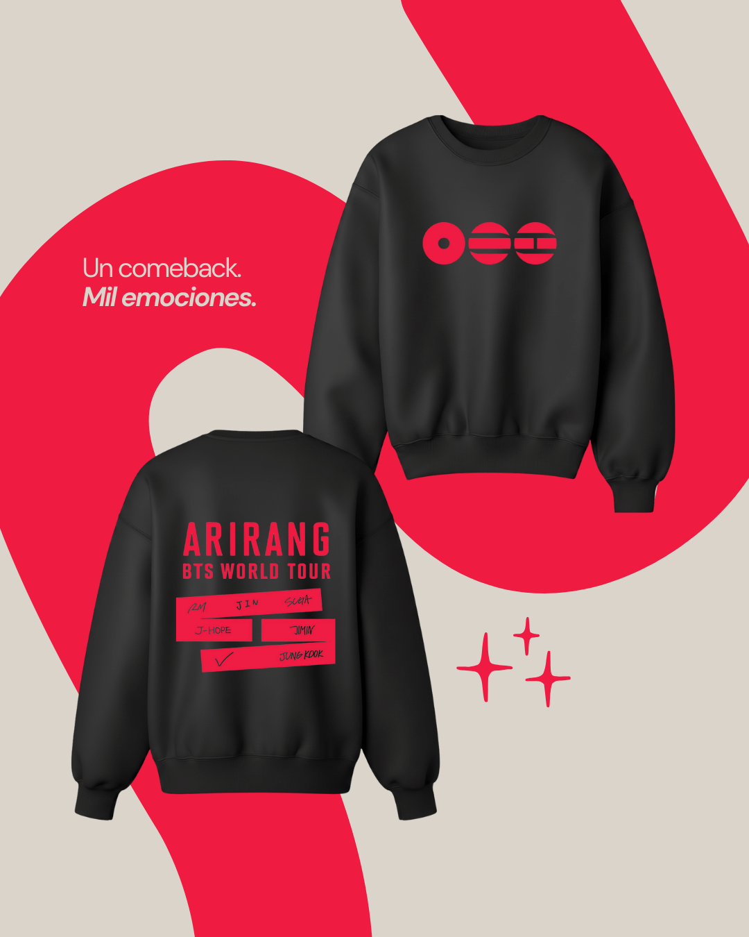 Polerón Arirang – BTS Comeback
