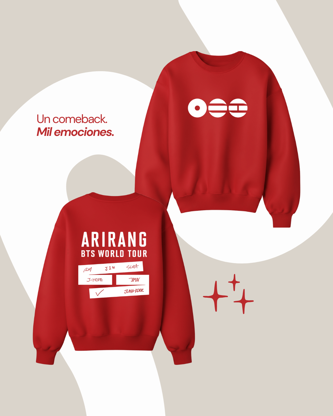 Polerón Arirang – BTS Comeback