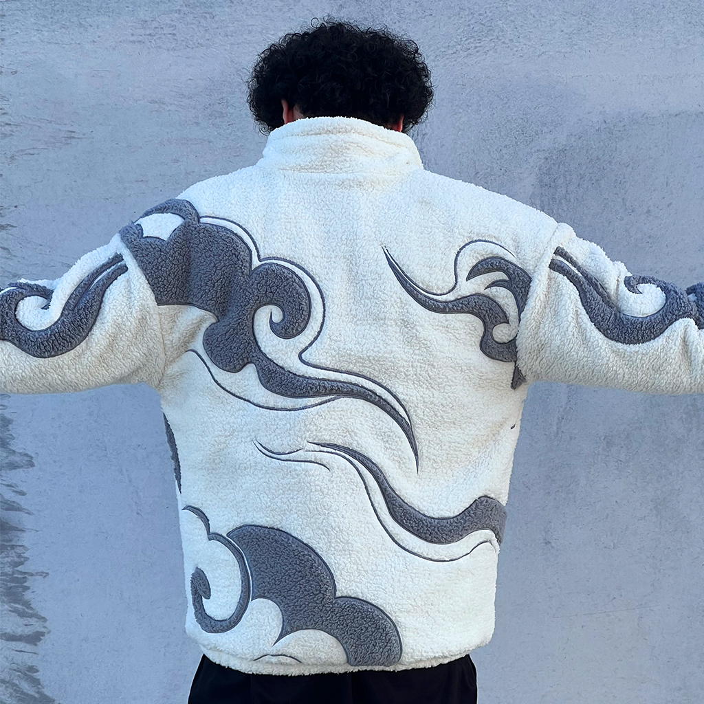 Luffy Gear 5 Sherpa Fleece Jacket