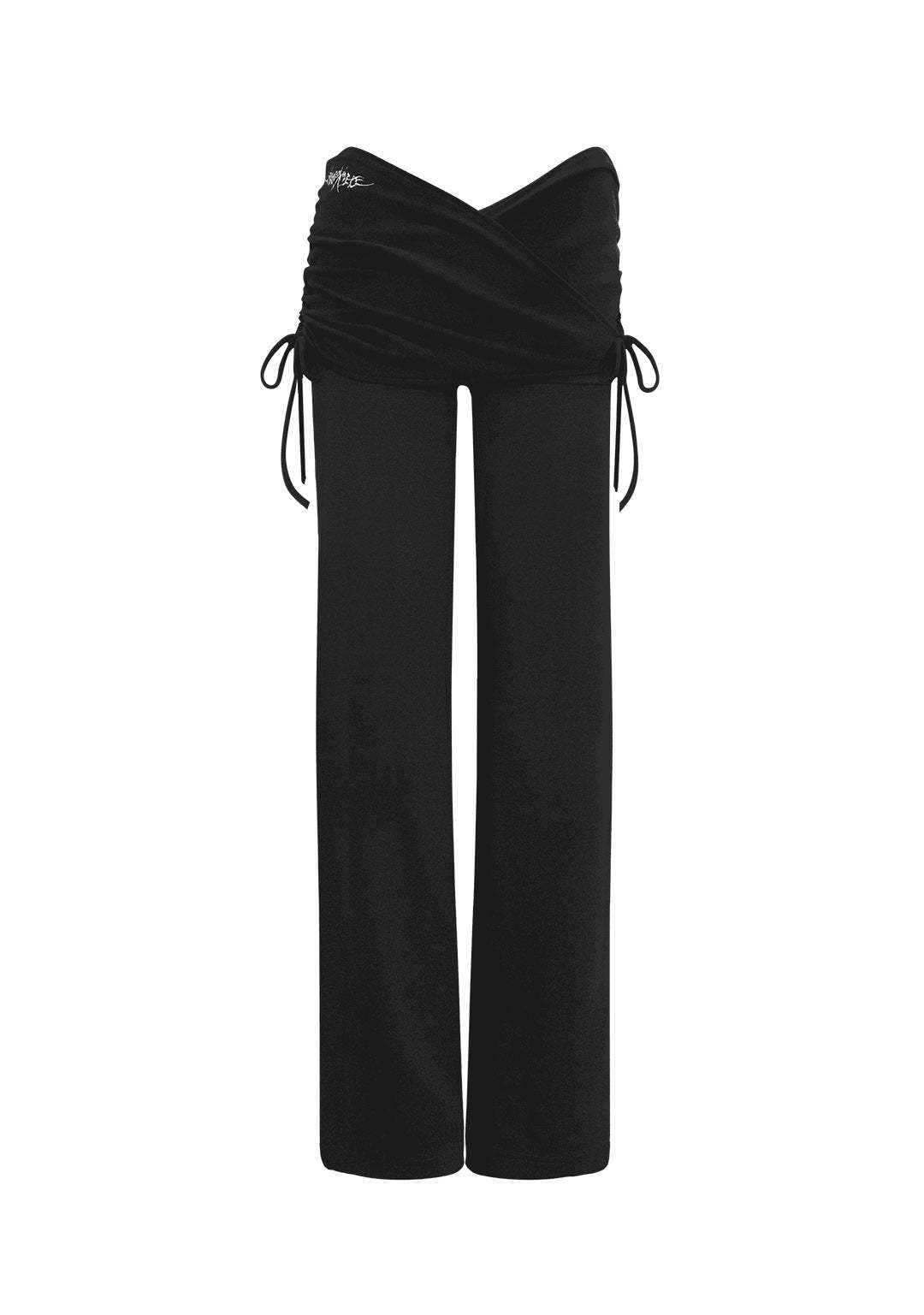 HICUSTORE™ SCULPT STRETCH TWO PIECE SKIRT TROUSER SET BLACK