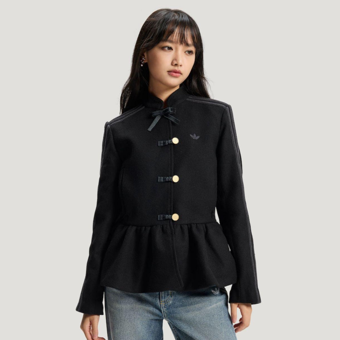  Peplum Jacket unembroidered