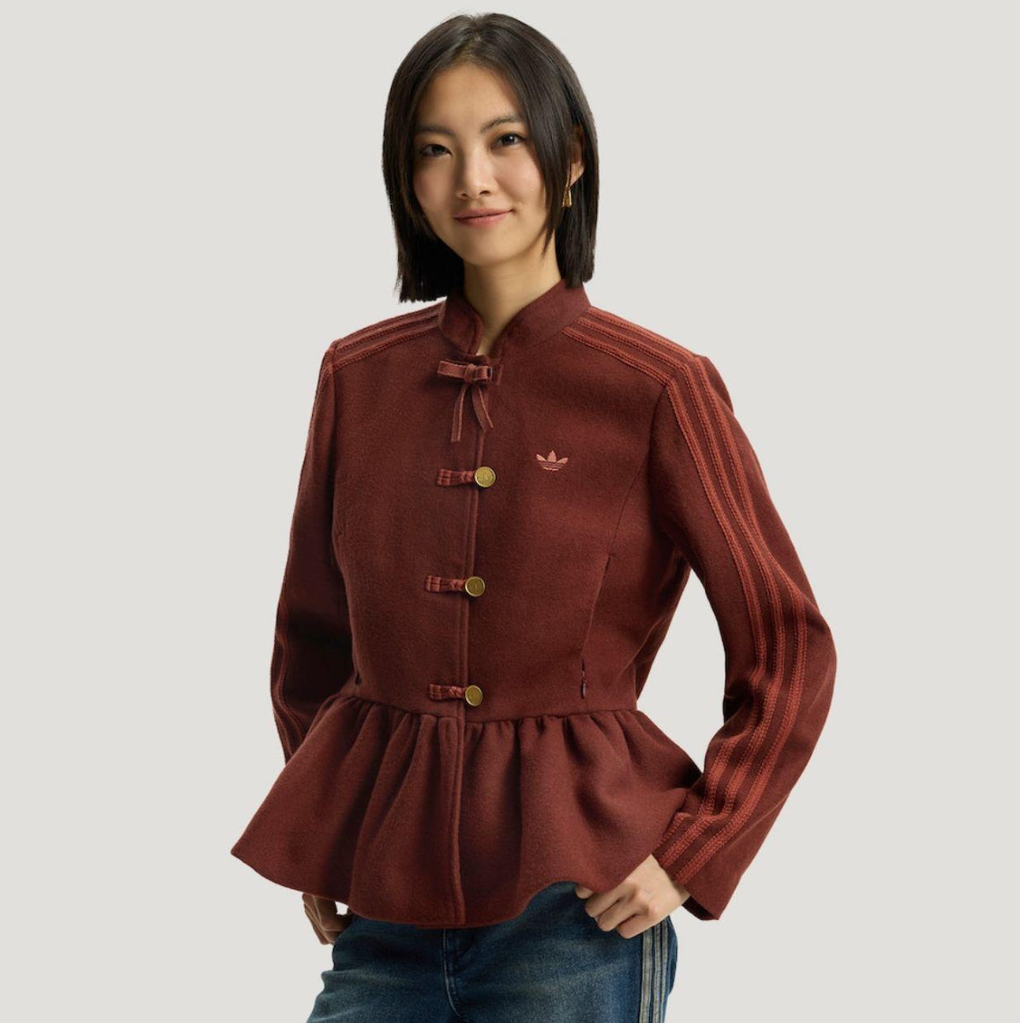  Peplum Jacket unembroidered