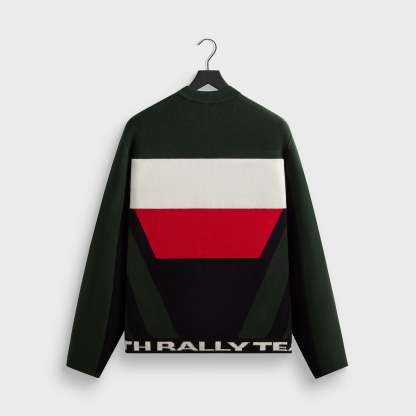 Kith Knit Moto Full Zip Jacket - Stadium