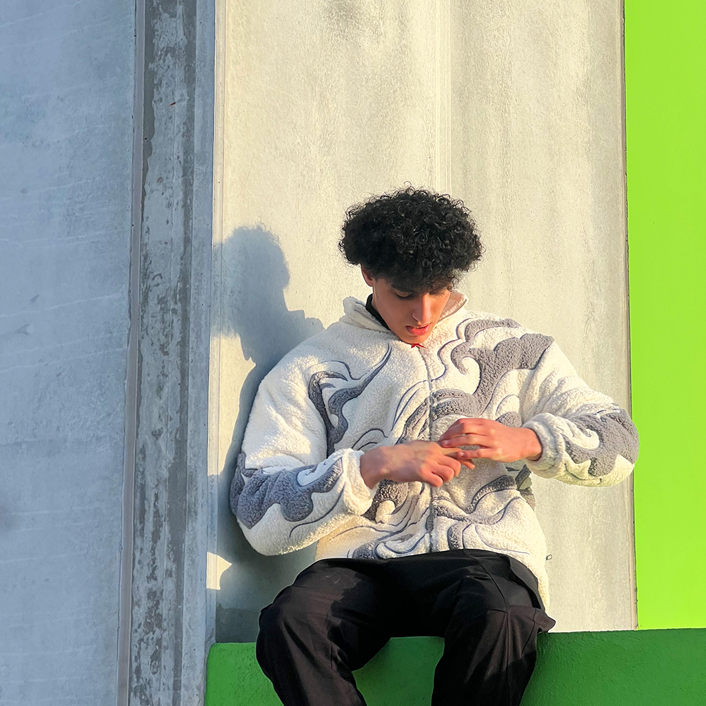 Luffy Gear 5 Sherpa Fleece Jacket