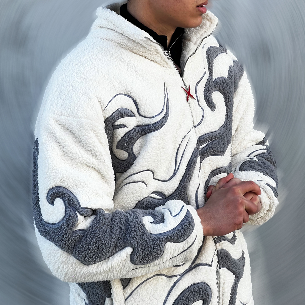 Luffy Gear 5 Sherpa Fleece Jacket
