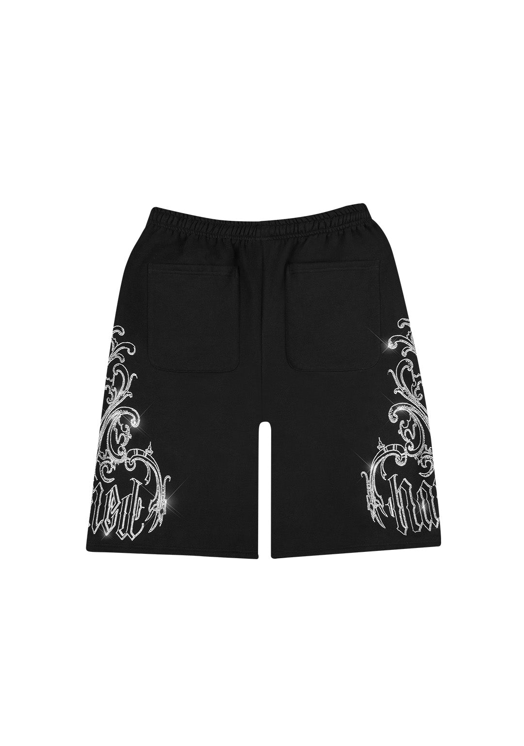Luxeapperal™  OVERSIZED SWEATSHORTS BLACK