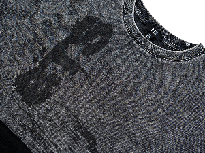 Spring/Summer Layered T-shirt (Dark Gray)