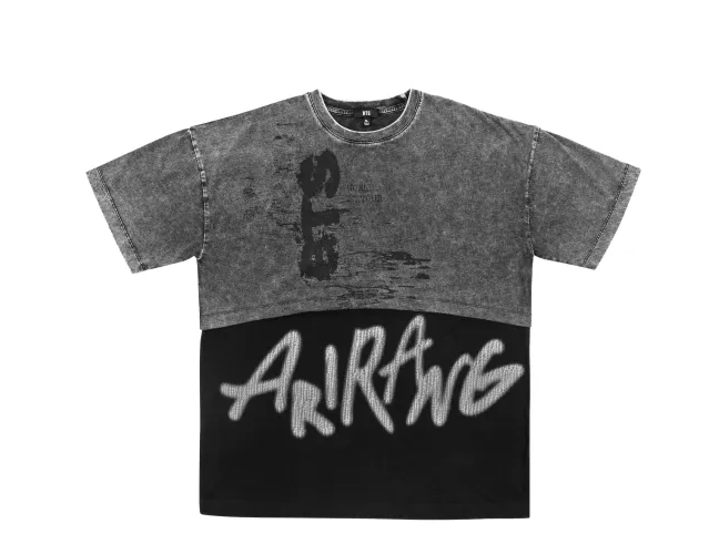 Spring/Summer Layered T-shirt (Dark Gray)