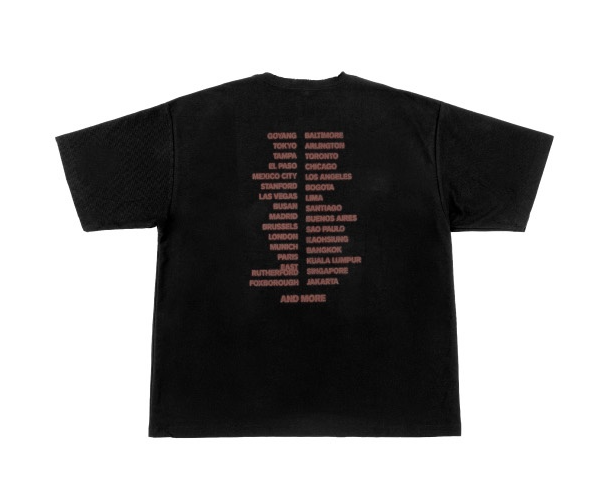 World Tour Tee - Black