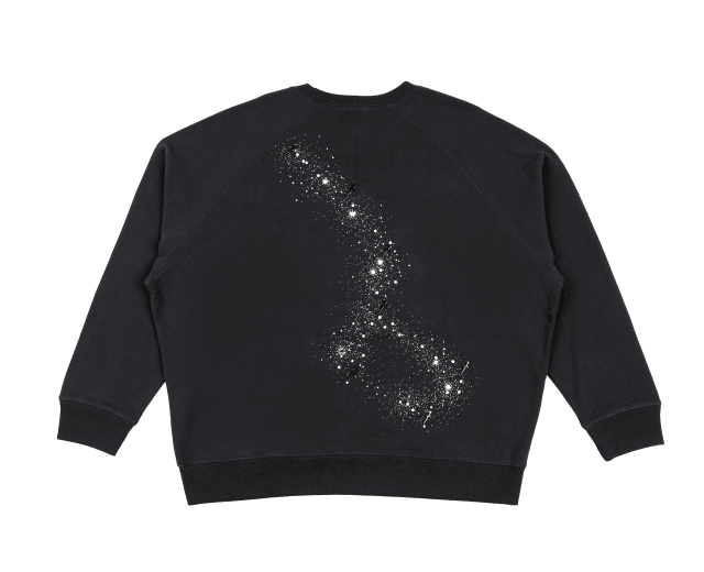 Long-Sleeve Sweatshirt (Black)