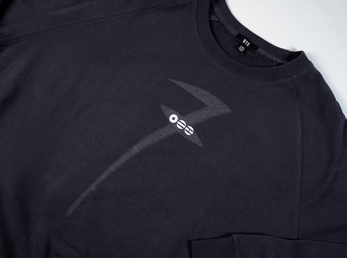 Long-Sleeve Sweatshirt (Black)