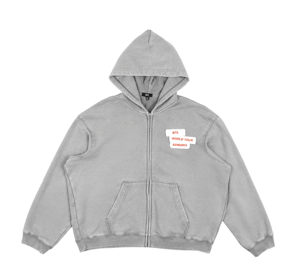 Zip-up Hoodie (Gray)