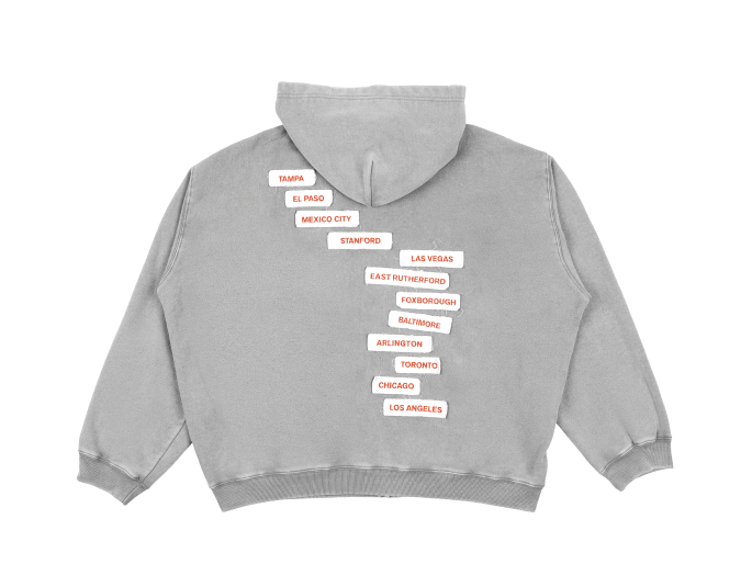 Zip-up Hoodie (Gray)