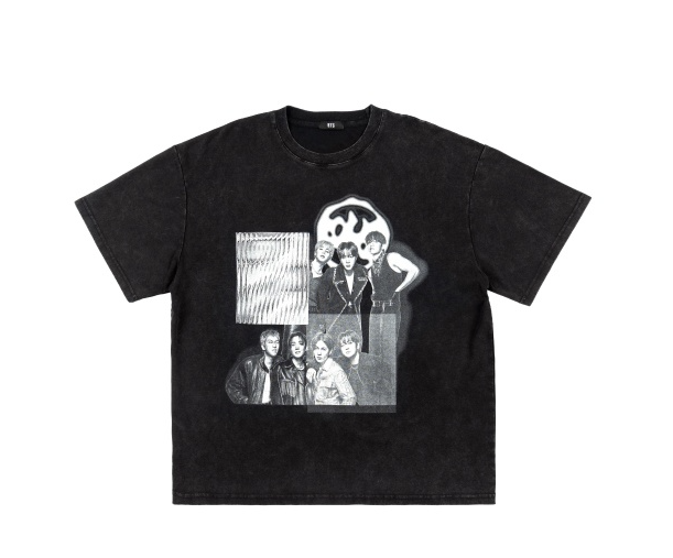 Spring/Summer Collection Photo T-shrit (Black)  USVer.