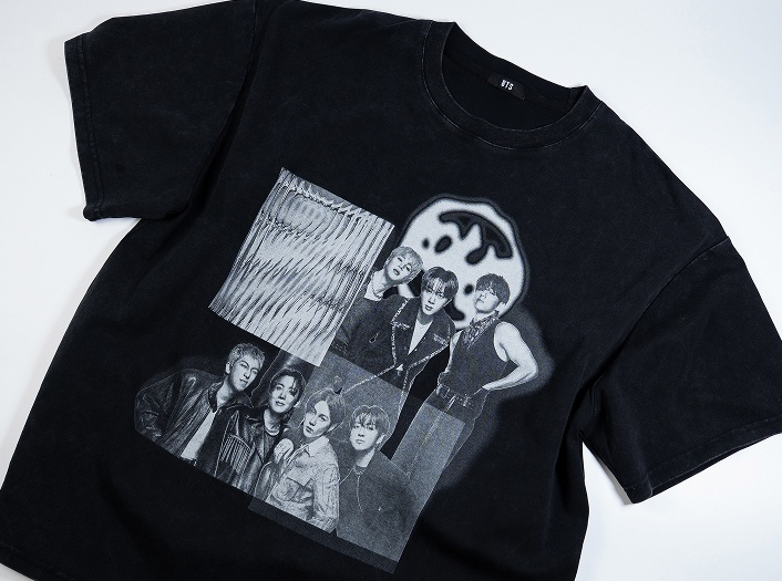 Spring/Summer Collection Photo T-shrit (Black)  USVer.