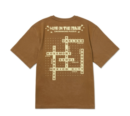 Tour T-Shirt(Brown)