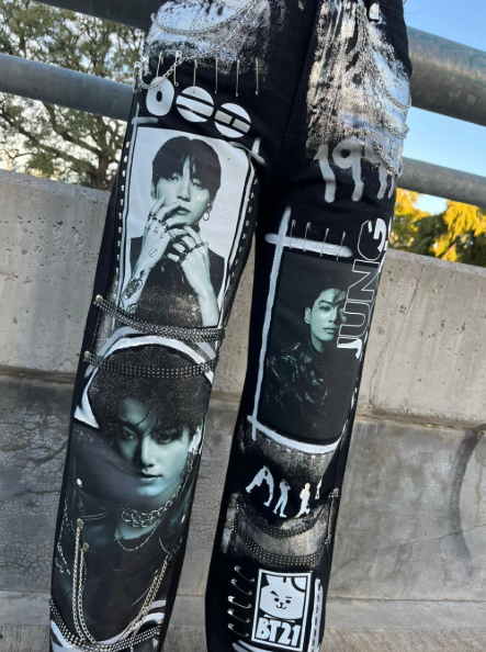 JEAN WIDE LEG JUNGKOOK