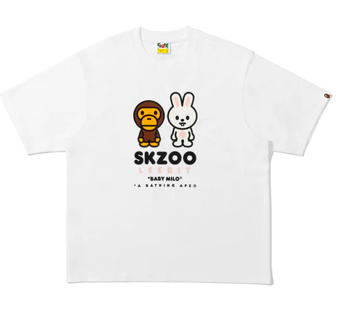 BAPE x Stray Kids Leebit Baby Milo Tee
