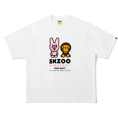 BAPE x Stray Kids Dwaekki Baby Milo Tee
