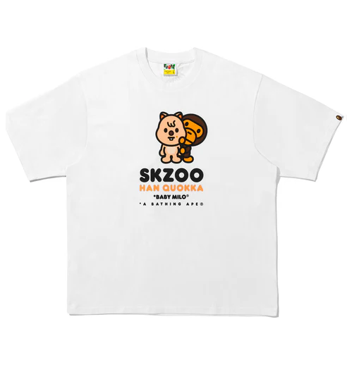 BAPE x Stray Kids Han Quokka Baby Milo Tee