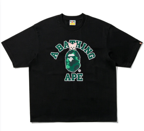 BAPE x Stray Kids Foxi.Ny College Tee