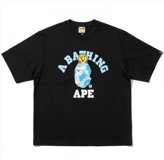 BAPE x Stray Kids Bbokari College Tee