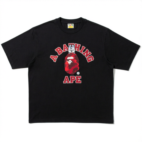 BAPE x Stray Kids Wolf Chan Bang Chan College Tee