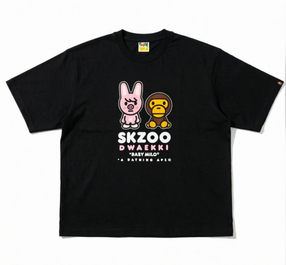 BAPE x Stray Kids Dwaekki Baby Milo Tee