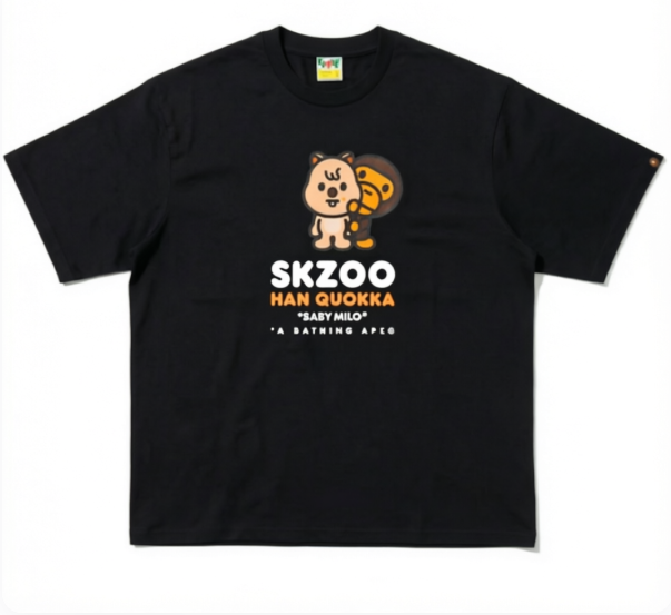 BAPE x Stray Kids Han Quokka Baby Milo Tee