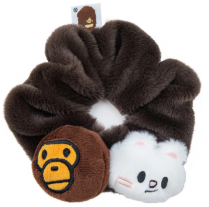 BAPE Baby Milo x Stray Kids Scrunchie