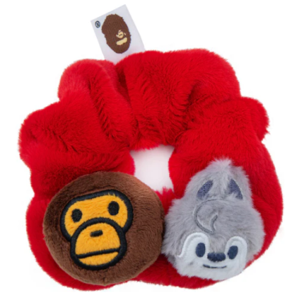 BAPE Baby Milo x Stray Kids Scrunchie