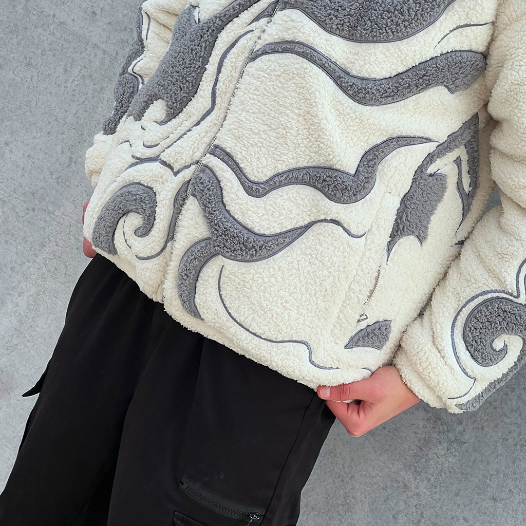 Luffy Gear 5 Sherpa Fleece Jacket