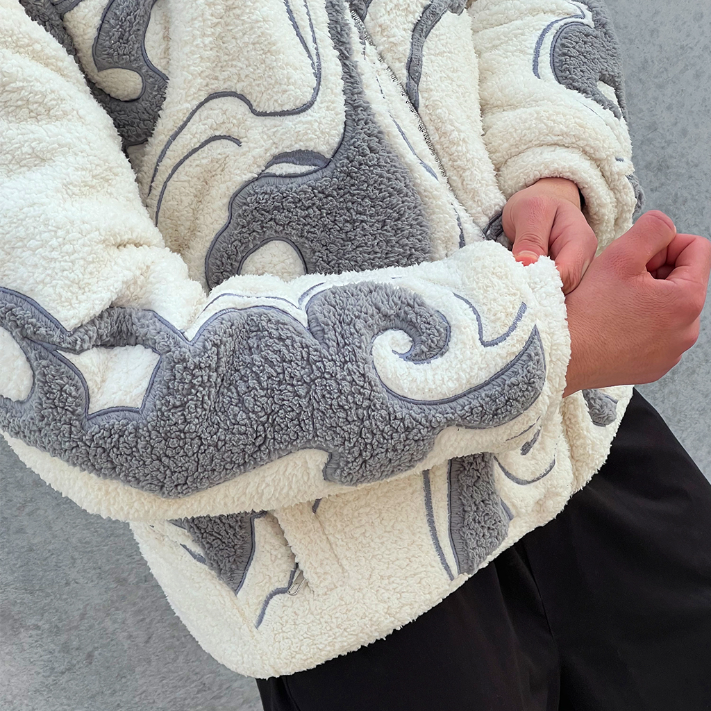 Luffy Gear 5 Sherpa Fleece Jacket