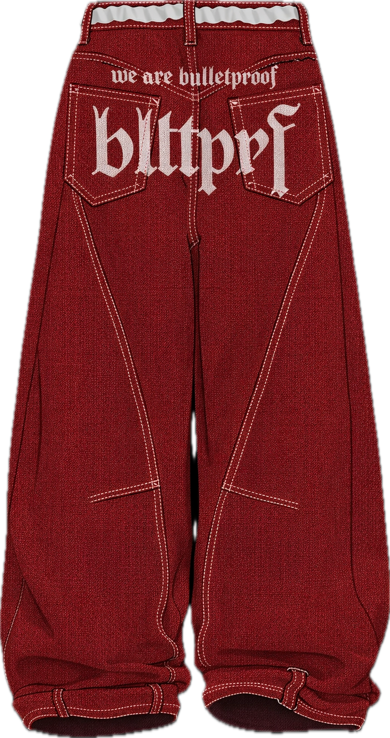 blltprf baggy jeans