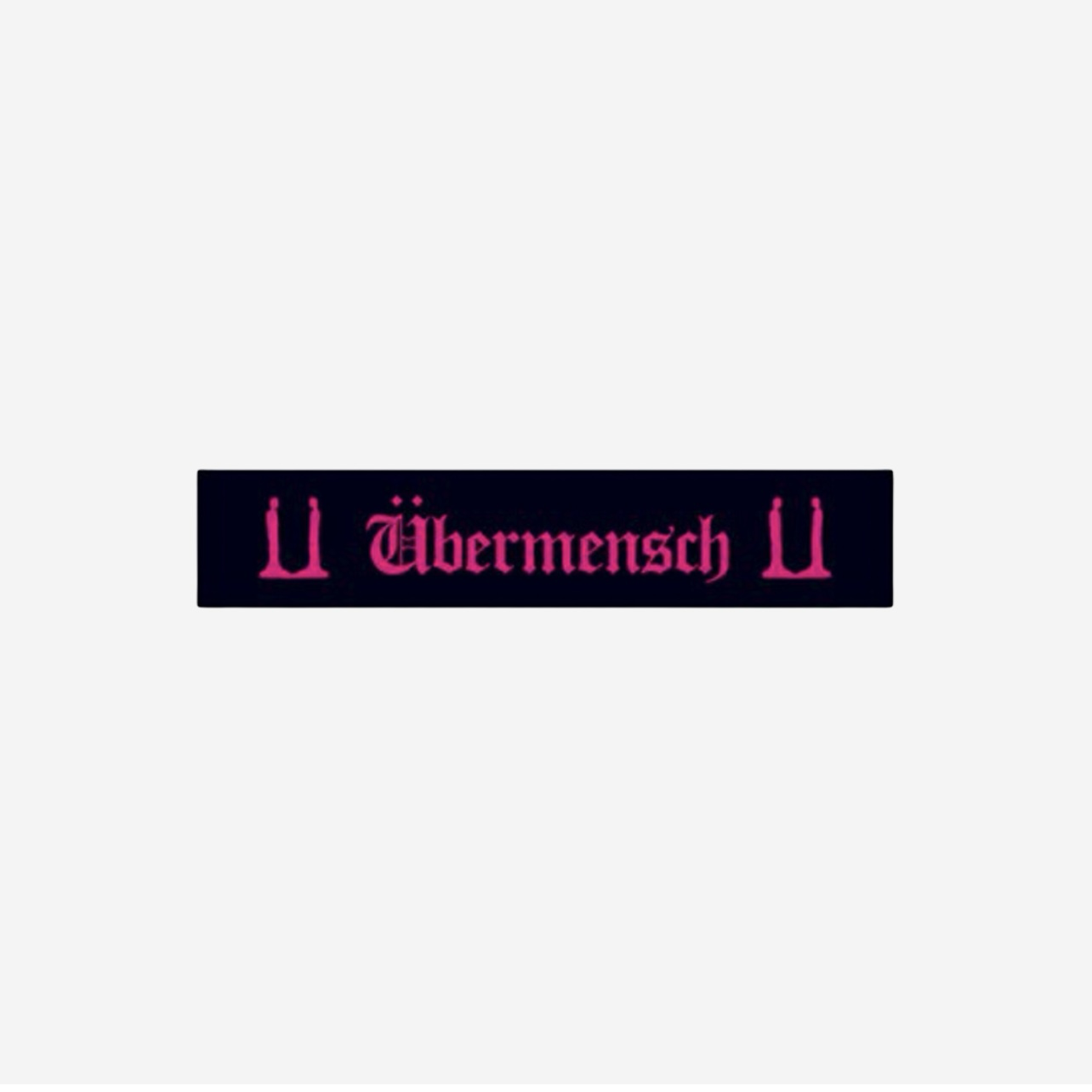 GD G-DRAGON Ubermensch Slogan Towel