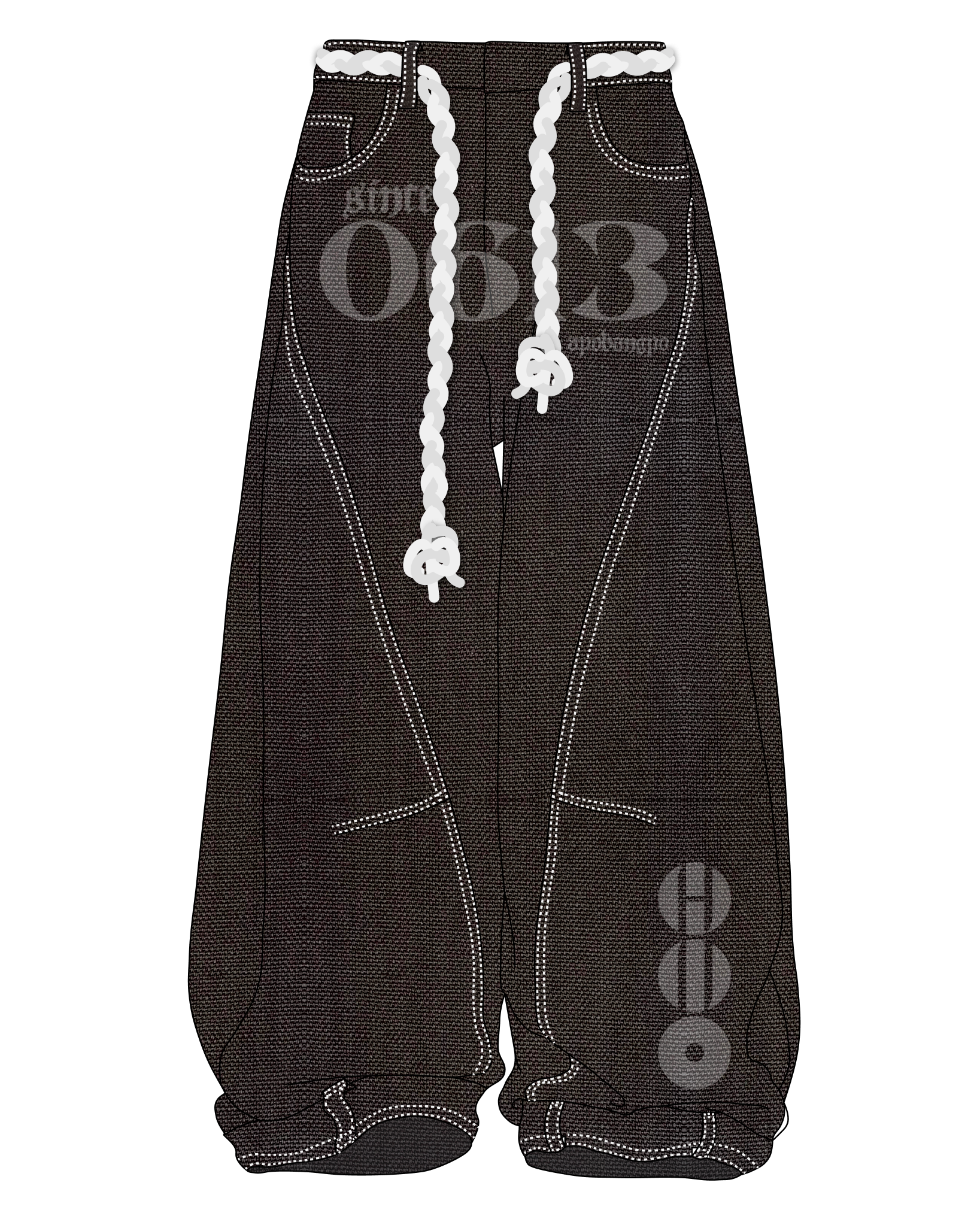 blltprf baggy jeans