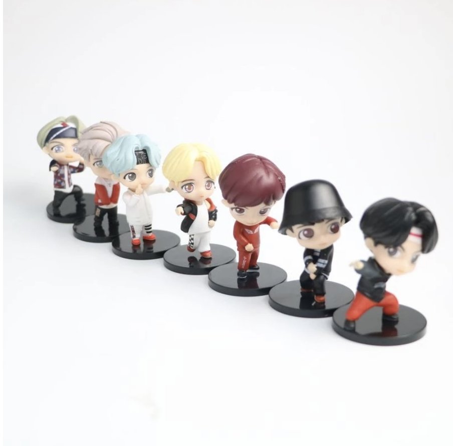 BTS TINY TAN Action Figures
