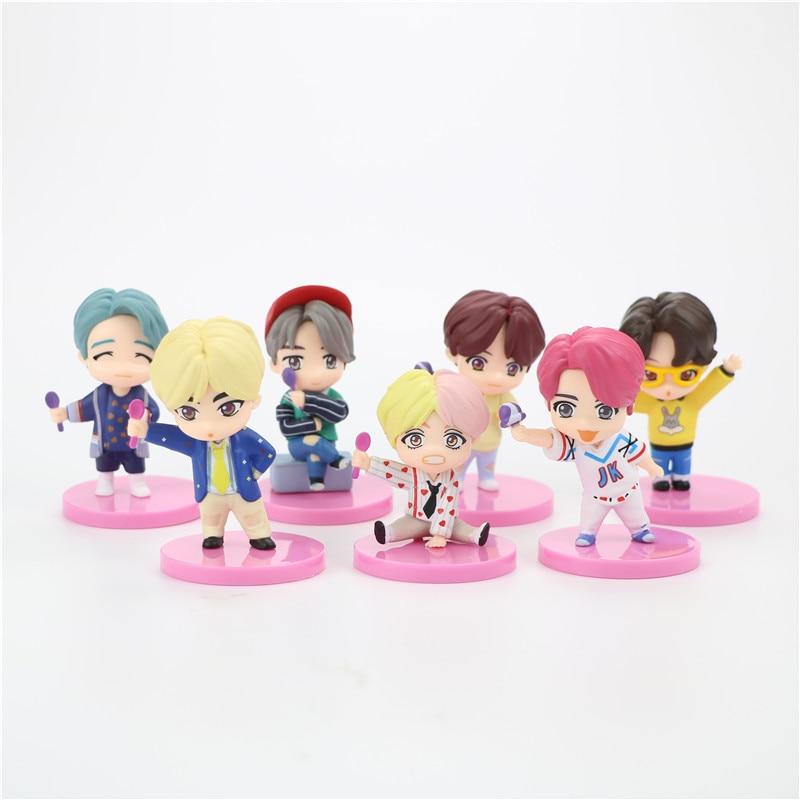 BTS TINY TAN Action Figures