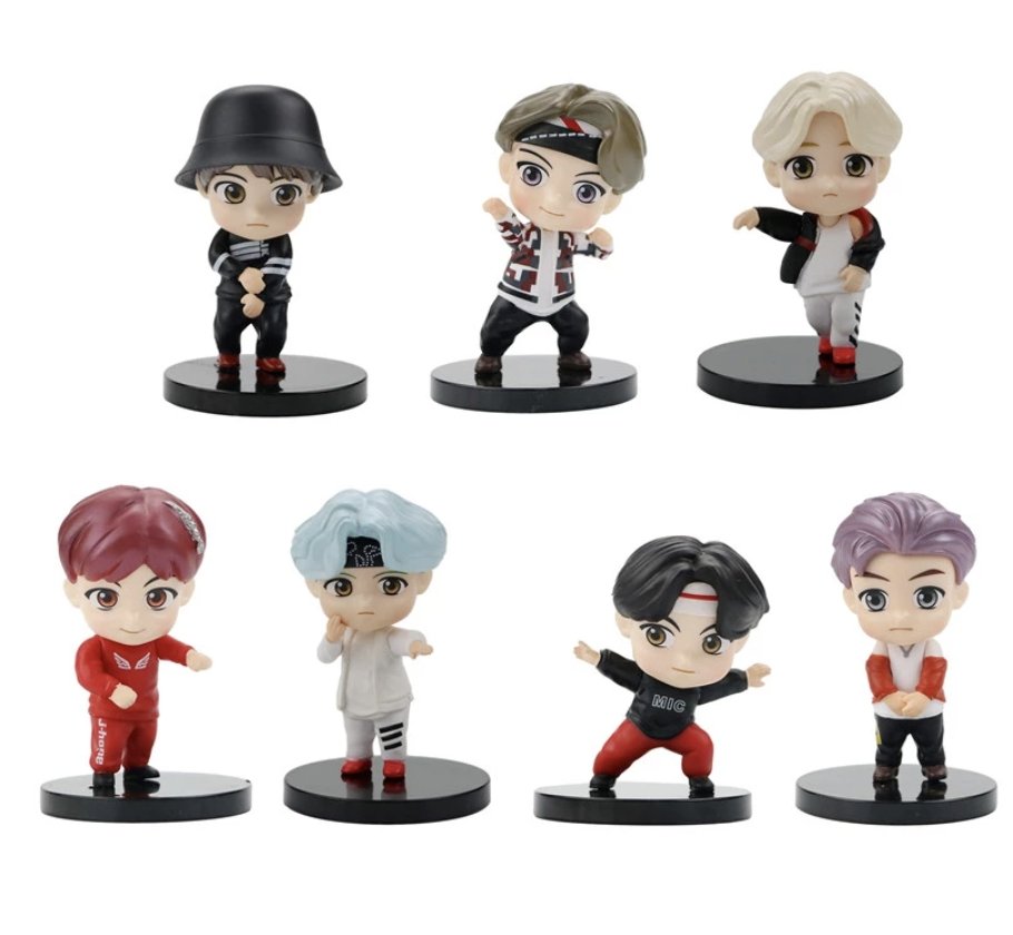BTS TINY TAN Action Figures