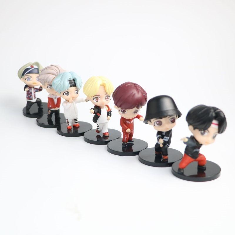BTS TINY TAN Action Figures