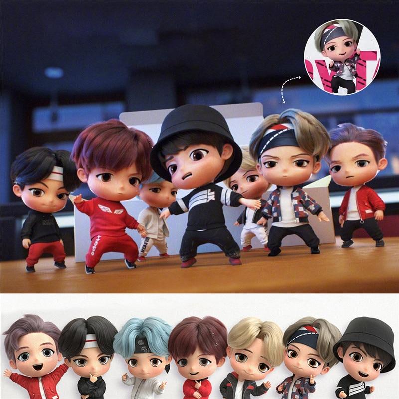 BTS TINY TAN Action Figures