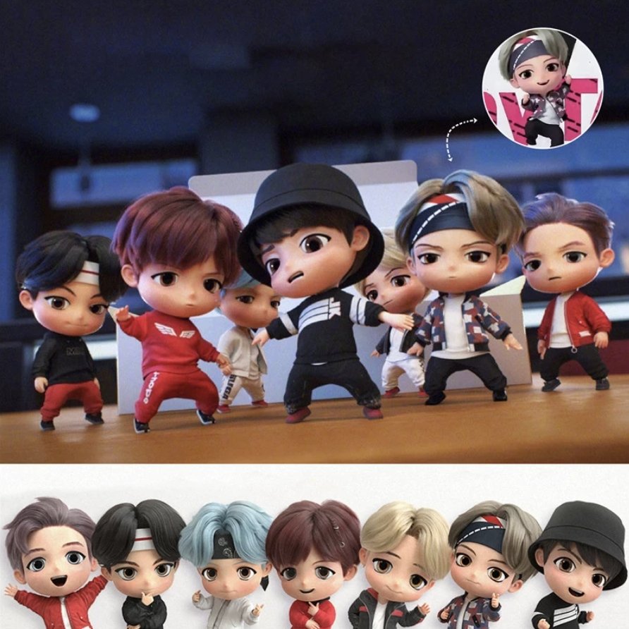 BTS TINY TAN Action Figures