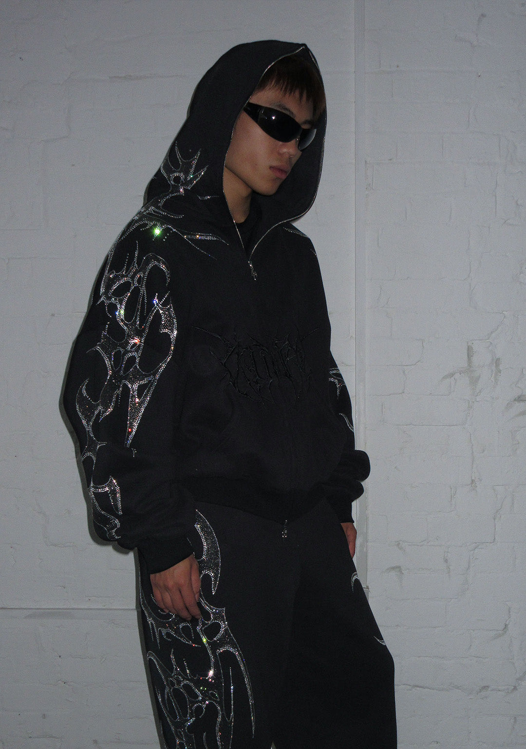 Luxeapperal™  OVERSIZED SWEATPANTS BLACK
