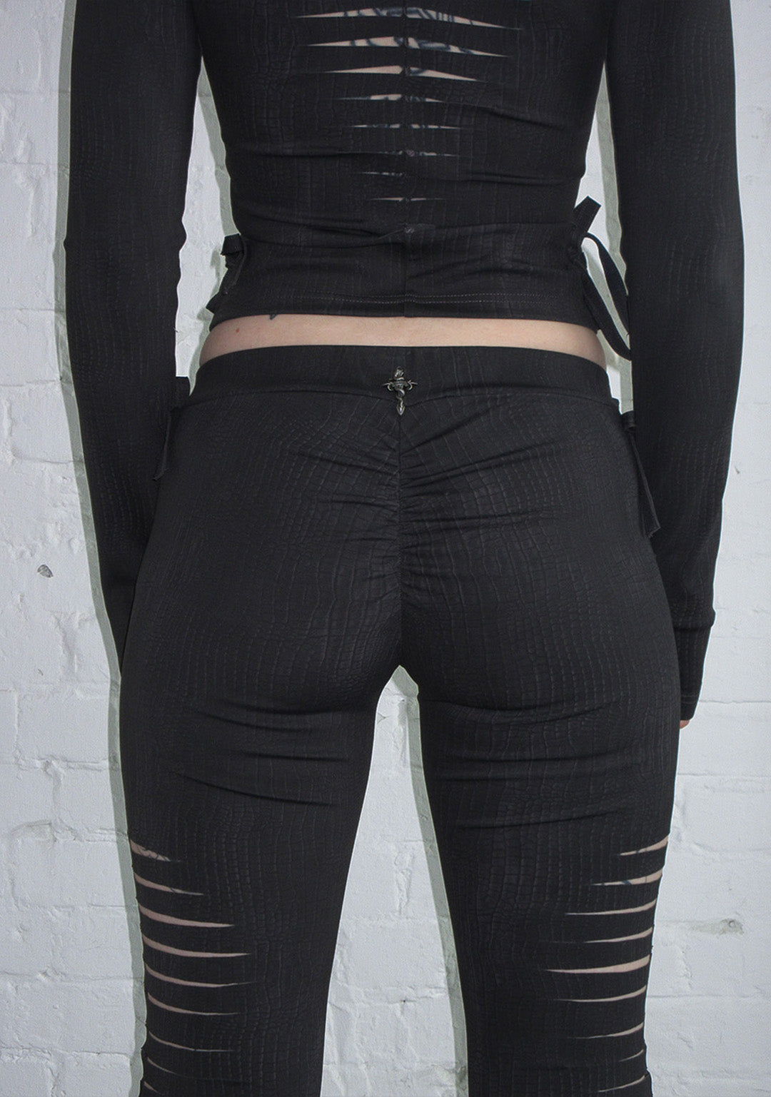 Luxeapperal™  SCULPT STRETCH PANTS CHARCOAL