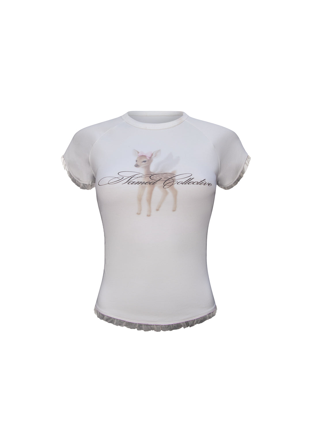 Luxeapperal™  BABY TEE WHITE