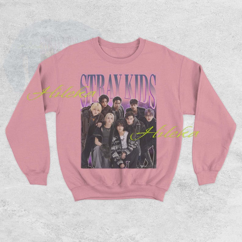 Stray Kids Retro Shirt, Stray Kids Vintage Shirt, Stray Kids Tshirt, Stray Kids Tees, Stray Kids Sweater, Stray Kids Merch, Kpop Idol Gift
