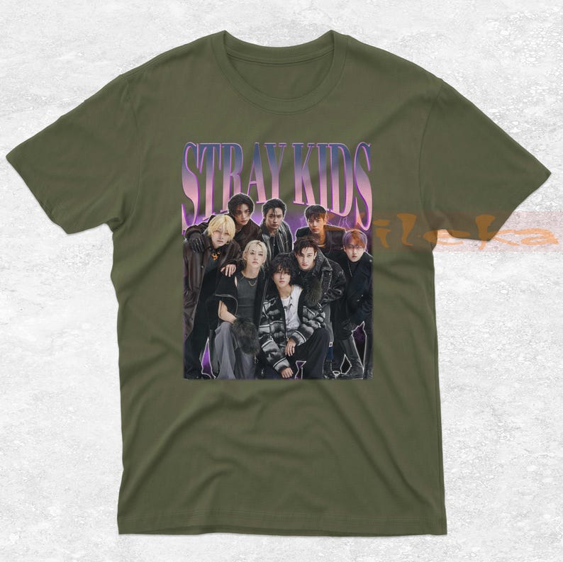 Stray Kids Retro Shirt, Stray Kids Vintage Shirt, Stray Kids Tshirt, Stray Kids Tees, Stray Kids Sweater, Stray Kids Merch, Kpop Idol Gift