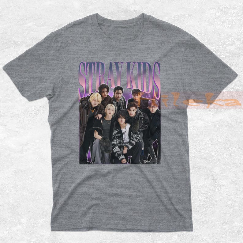 Stray Kids Retro Shirt, Stray Kids Vintage Shirt, Stray Kids Tshirt, Stray Kids Tees, Stray Kids Sweater, Stray Kids Merch, Kpop Idol Gift